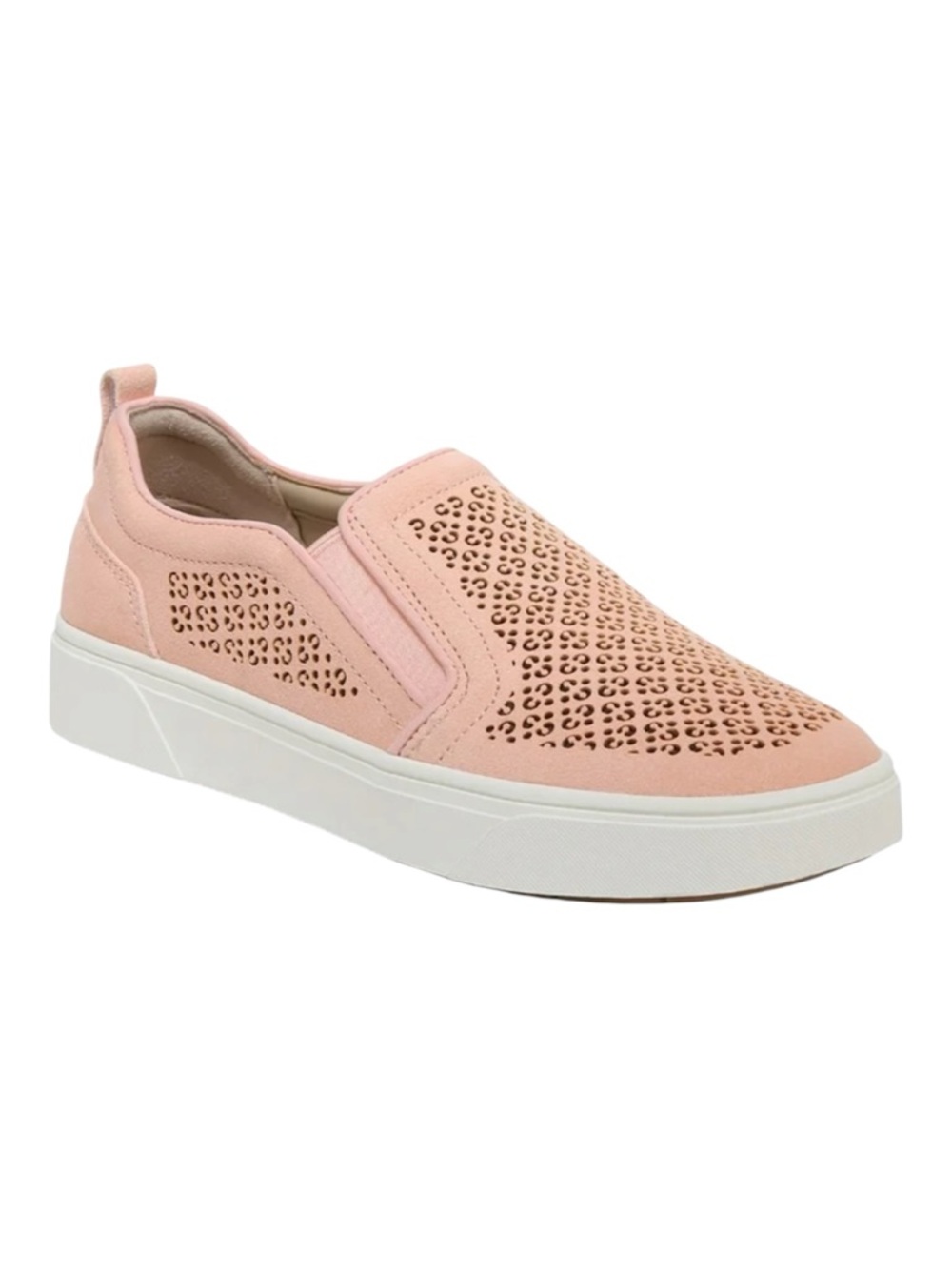 Vionic Slip-On Perforated Sneaker in Blush